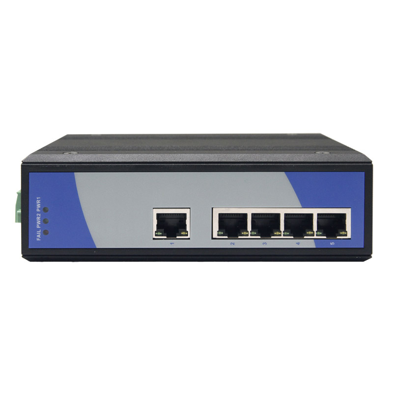 5-port non managed industrial grade network switch