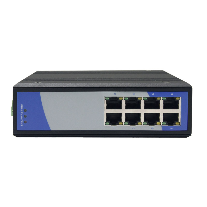 8-port non managed industrial grade network switch