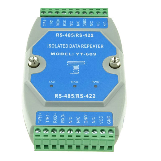 Industrial grade  isolated RS/485/422 repeater